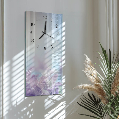 Reloj rectangular Púrpura