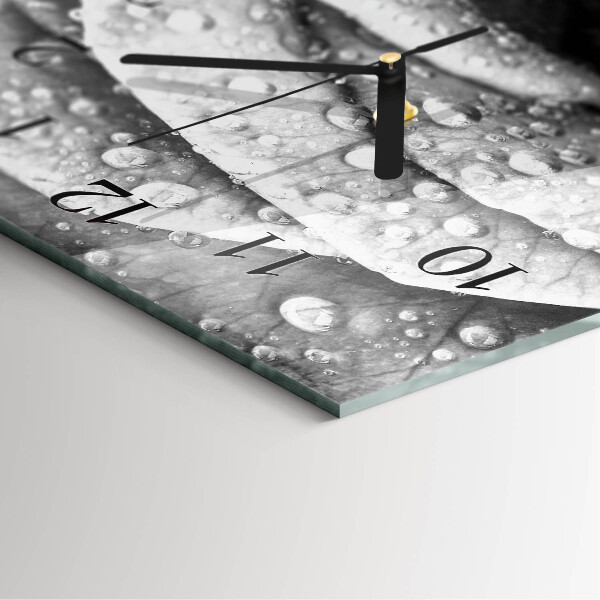 Reloj rectangular Rosa