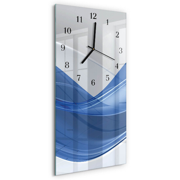 Reloj rectangular Líneas abstractas