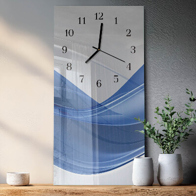 Reloj rectangular Líneas abstractas