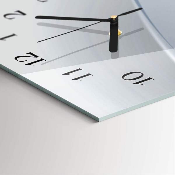 Reloj rectangular Líneas abstractas