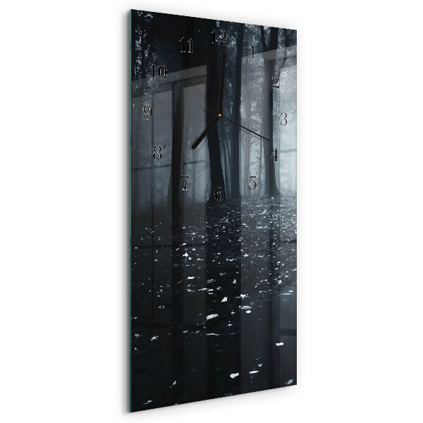 Reloj rectangular Bosque
