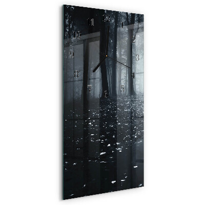 Reloj rectangular Bosque