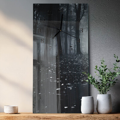 Reloj rectangular Bosque