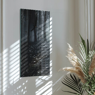 Reloj rectangular Bosque