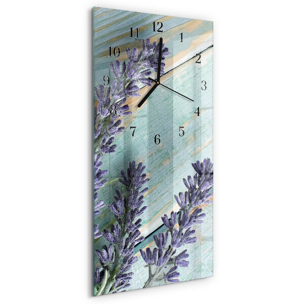 Reloj rectangular Lavanda