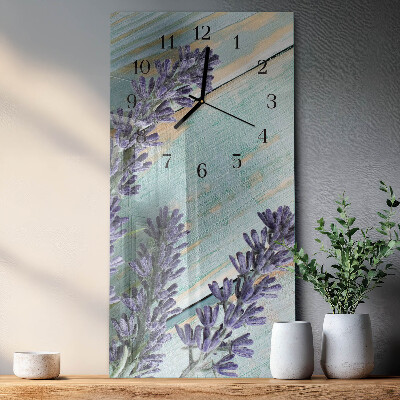 Reloj rectangular Lavanda
