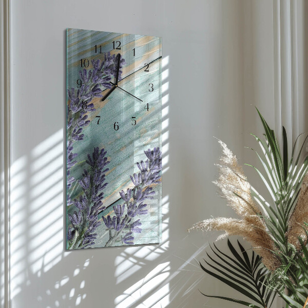 Reloj rectangular Lavanda