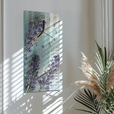 Reloj rectangular Lavanda