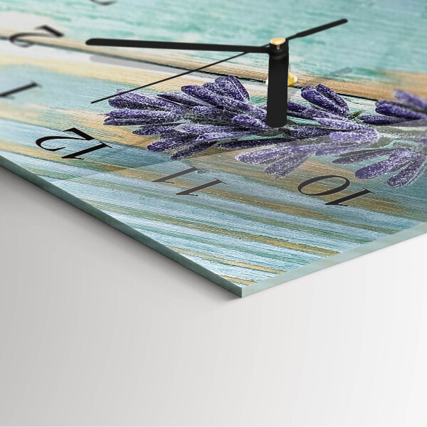 Reloj rectangular Lavanda