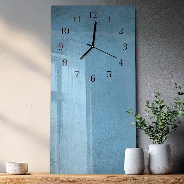 Reloj rectangular Patrón de hielo