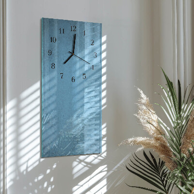 Reloj rectangular Patrón de hielo