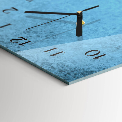 Reloj rectangular Patrón de hielo