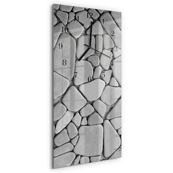 Reloj rectangular Piedras