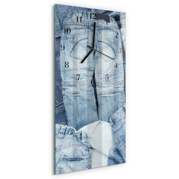 Reloj rectangular Pantalones