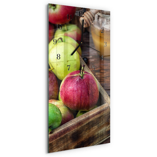 Reloj rectangular Manzana