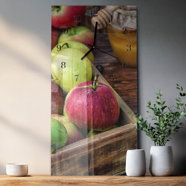 Reloj rectangular Manzana
