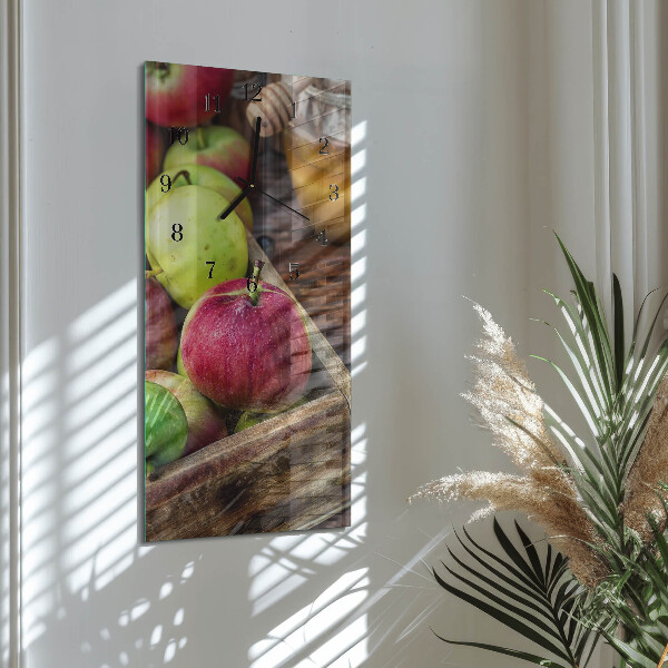 Reloj rectangular Manzana
