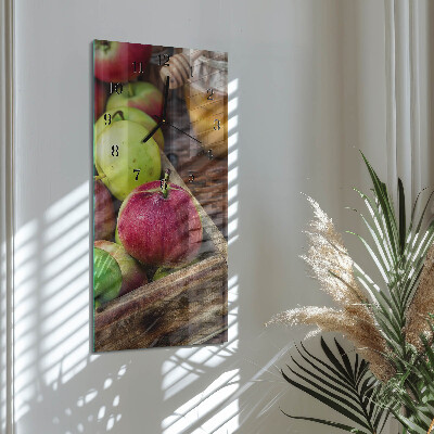 Reloj rectangular Manzana