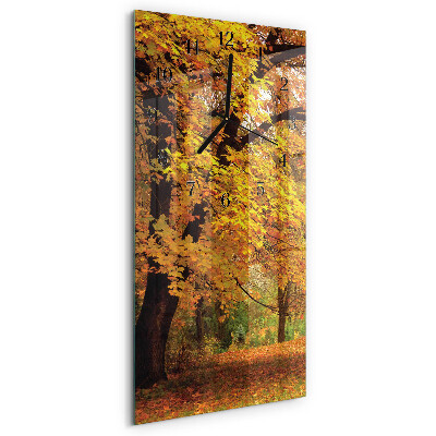 Reloj rectangular Árbol