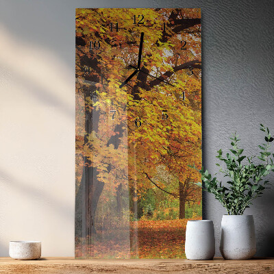 Reloj rectangular Árbol