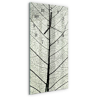 Reloj rectangular Hoja