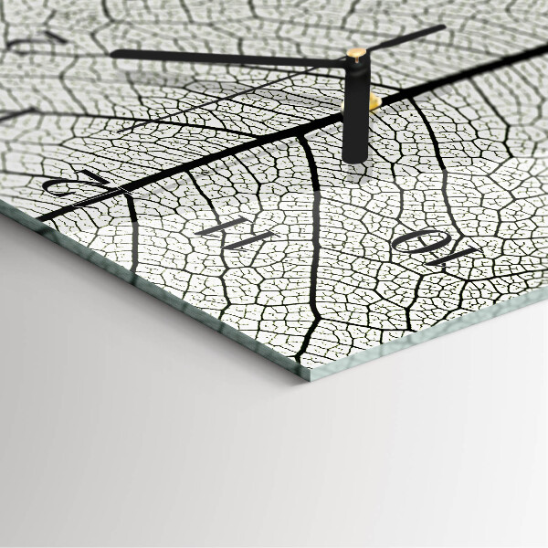 Reloj rectangular Hoja