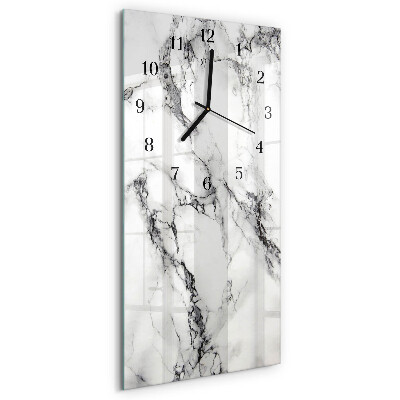 Reloj rectangular Mármol