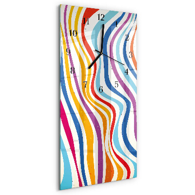 Reloj rectangular Ondas