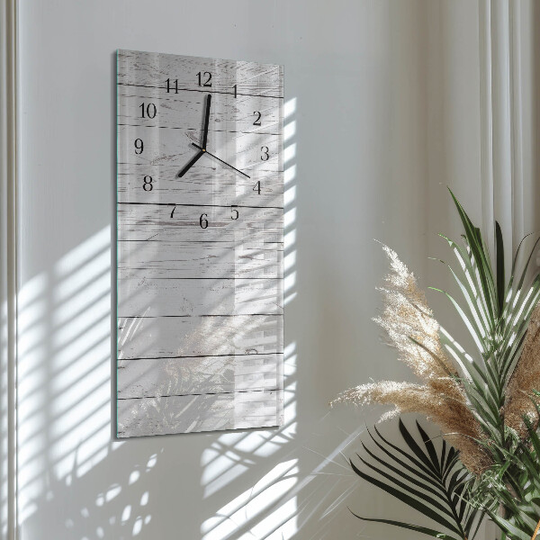 Reloj rectangular Muro