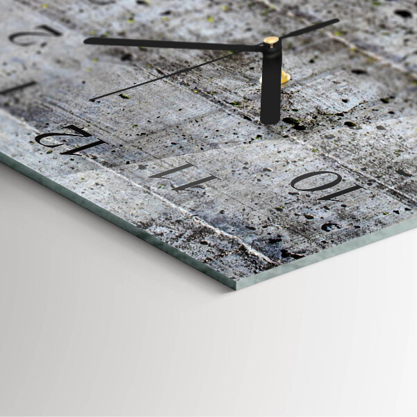 Reloj rectangular Piso