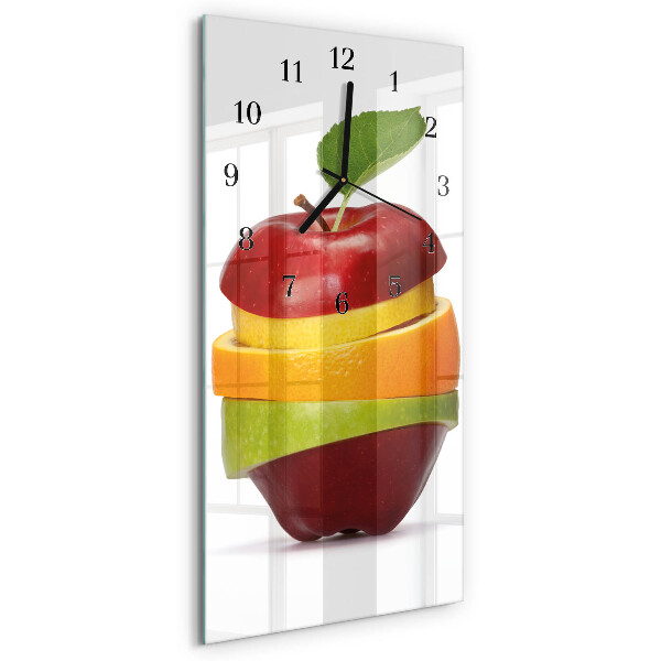 Reloj rectangular Fruta