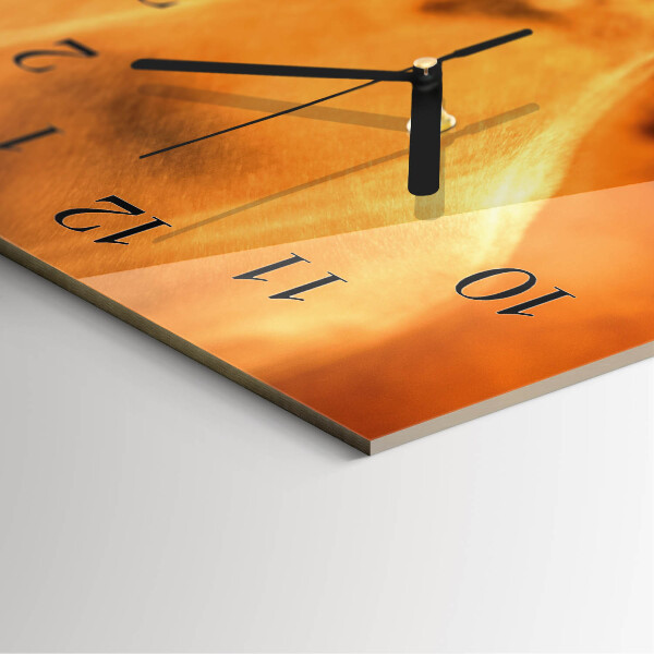 Reloj rectangular Grano con cafeína