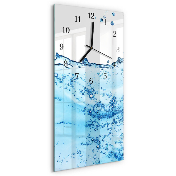Reloj rectangular Agua