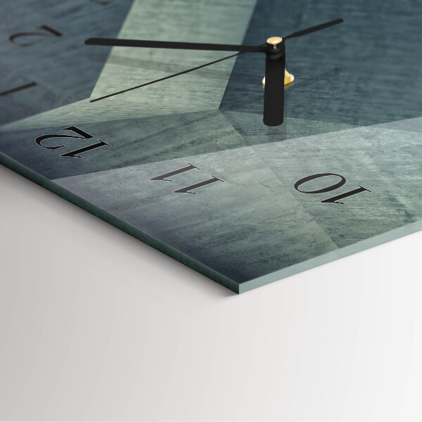 Reloj rectangular Lámina