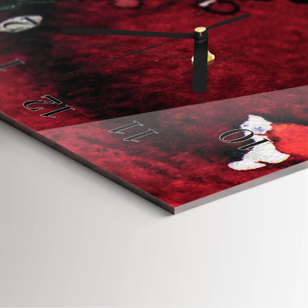 Reloj rectangular Tinciones