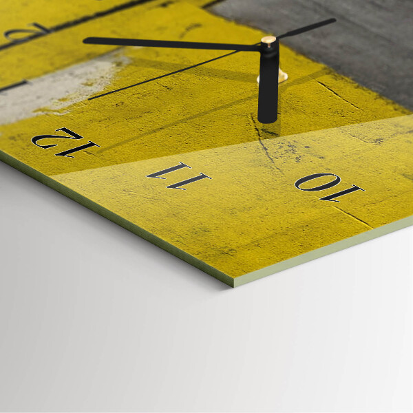 Reloj rectangular Confusión