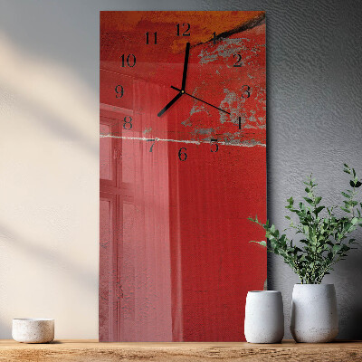 Reloj rectangular Muro