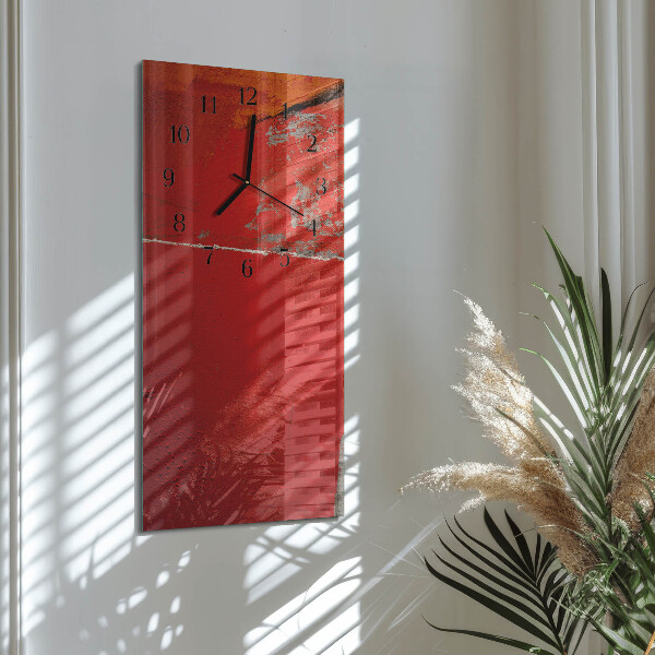 Reloj rectangular Muro