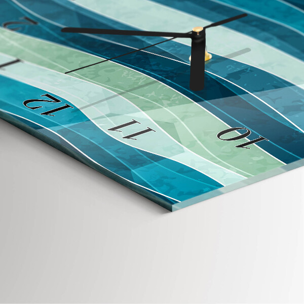 Reloj rectangular Ondas