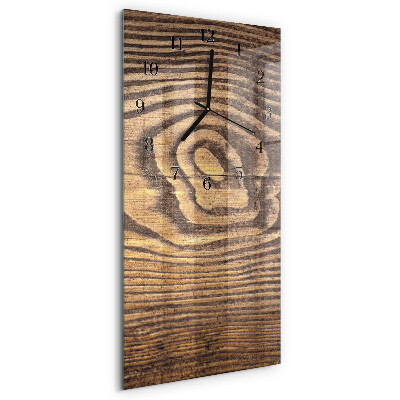 Reloj rectangular Madera