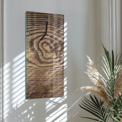 Reloj rectangular Madera