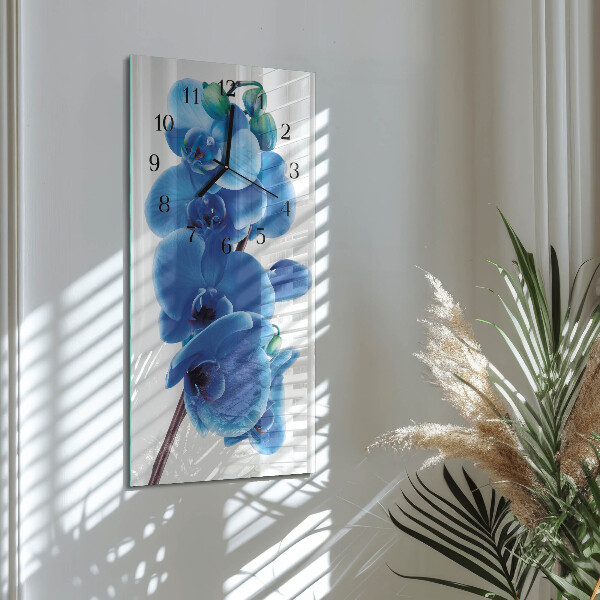 Reloj rectangular Orquídea