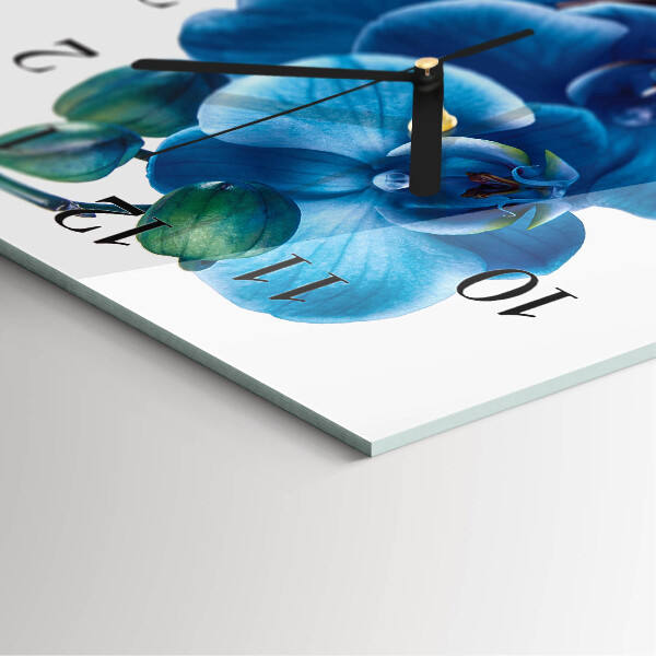 Reloj rectangular Orquídea