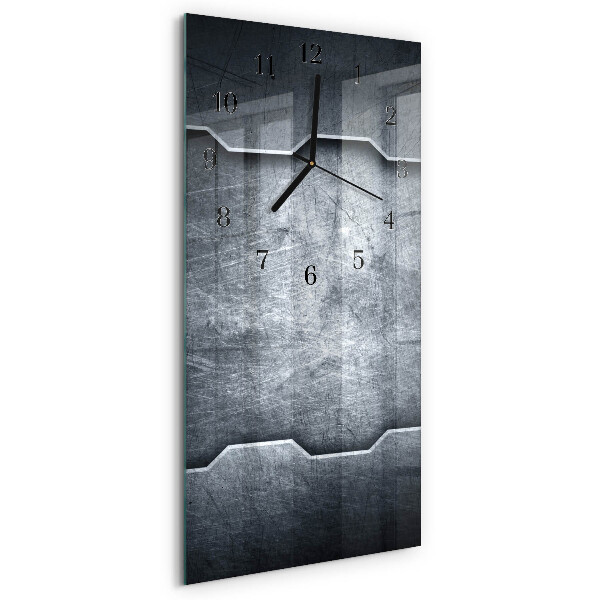 Reloj rectangular Metal