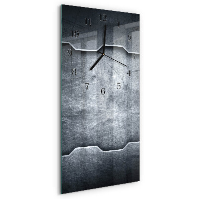 Reloj rectangular Metal
