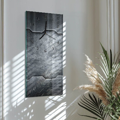 Reloj rectangular Metal