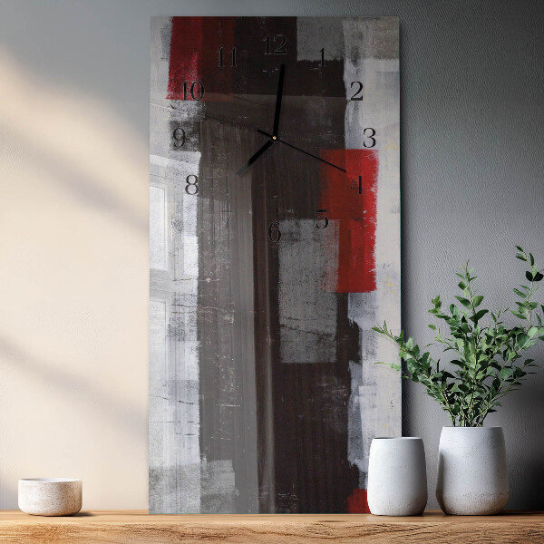 Reloj rectangular Abstracción