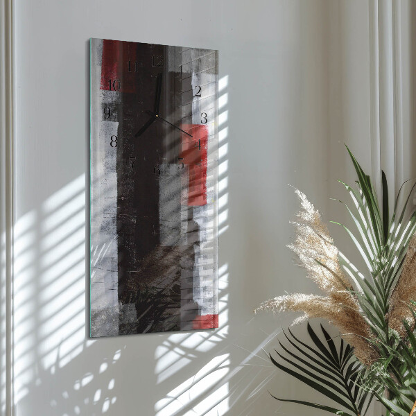 Reloj rectangular Abstracción