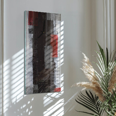 Reloj rectangular Abstracción